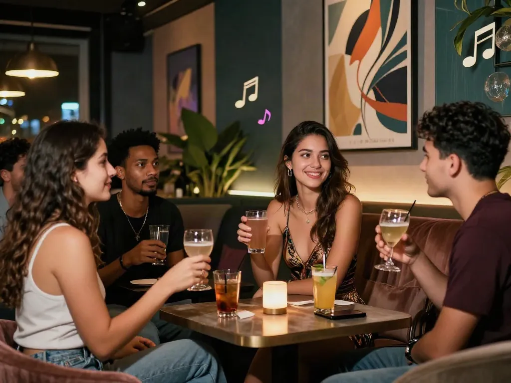 Experience vibrant nights with נערות ליווי בראשון לציון in fashionable lounges.